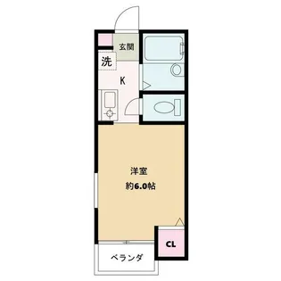 イーストハクラクヒルズB棟【1階】の間取り