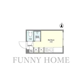 東京都渋谷区恵比寿3【マンション】の間取り