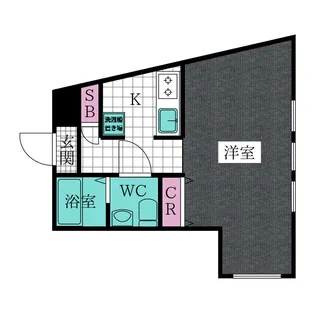 カリーノ代沢【2階】の間取り