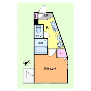 ランド金沢文庫【3階】の間取り