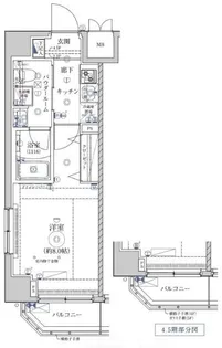 レアライズ葛西【5階】の間取り