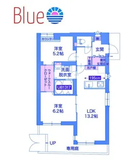 Crest Garden N【2階】の間取り