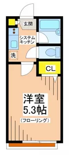 サンフラットつつじヶ丘【2階】の間取り