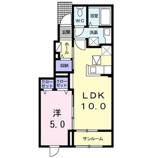 グランメゾン【1階】の間取り