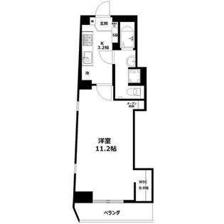 ホワイトビル【3階】の間取り