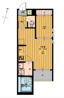 REGALEST熊本駅南【2階】の間取り