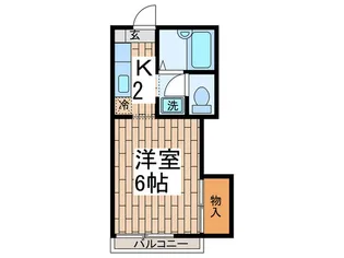 ラッフィナート【1階】の間取り