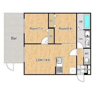 埼玉県新座市東3【アパート】の間取り