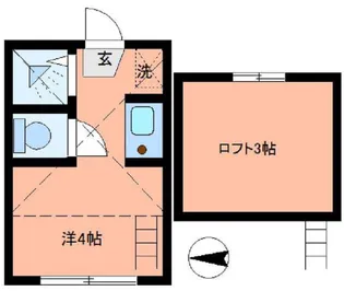 シエスタアイリス【2階】の間取り
