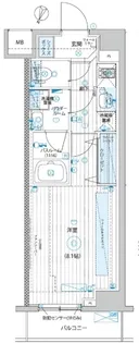 フュージョナル北赤羽DUE【2階】の間取り