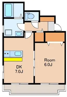東京都杉並区高円寺北2【マンション】の間取り