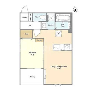 ワールドレジデンス【2階】の間取り