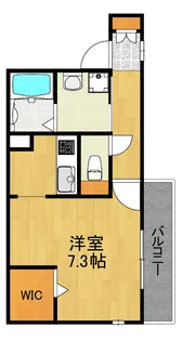 Bleu et Blanc(ブルーエブラン)【2階】の間取り