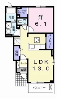 アバンツァート小坂 II【1階】の間取り