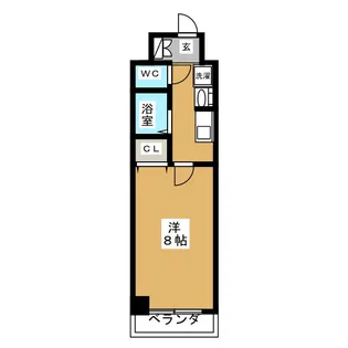 ルラシオン吹上【9階】の間取り