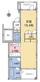 GRAND VERDE【6階】の間取り