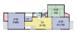 ファミールサート【2階】の間取り