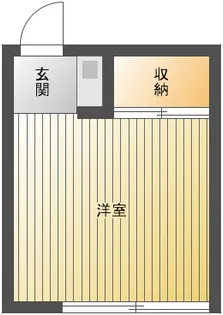 常盤荘【1階】の間取り