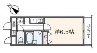 ソリッド磯子壱番館【2階】の間取り