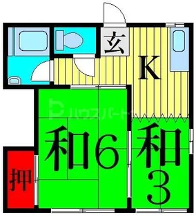 静和ハイム【2階】の間取り