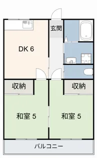 コーポサンシャイン【3階】の間取り
