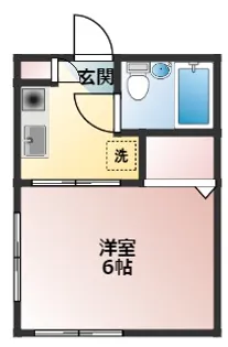 パル調布【2階】の間取り