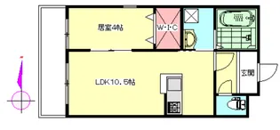 アーバンプレイス【2階】の間取り