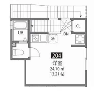 心葉テラス戸越【1階】の間取り