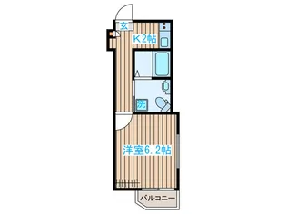 BLUE PARKS長町【2階】の間取り