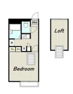 レオパレスAI【2階】の間取り