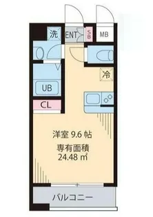 パインタワー【11階】の間取り