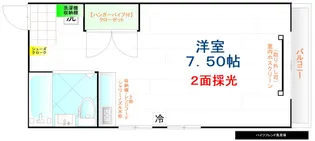 ハイツフレンド馬見塚 I【2階】の間取り