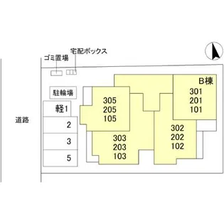 D-Imparable【1階】の外観
