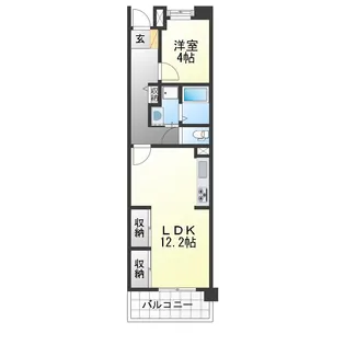 アーバンラフレ星ヶ丘5号棟【3階】の間取り