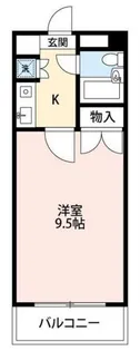 グランコート長津田【1階】の間取り