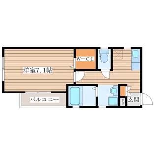 グランデールKADANII【3階】の間取り