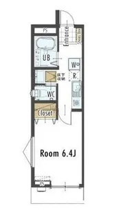 KAINA三ッ沢公園【1階】の間取り