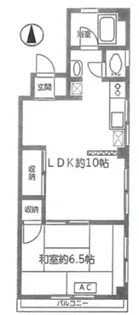 清川鈴木ビル【3階】の間取り