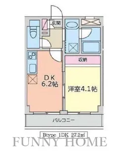 ファインヴィラ赤堤【2階】の間取り