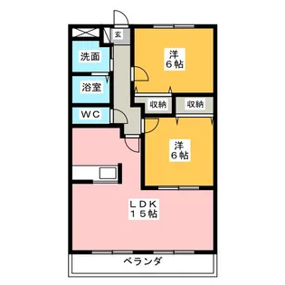 Novel 190【3階】の間取り