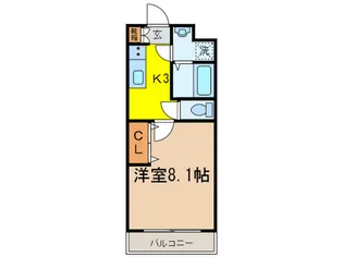 リベルテ駒込【1階】の間取り