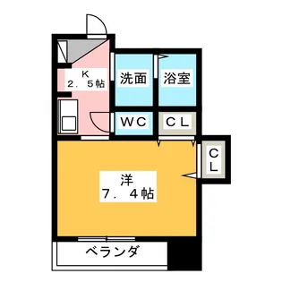 ファーストステージ【5階】の間取り