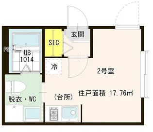 Starlight Home【1階】の間取り