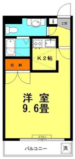 第2森西ビル【4階】の間取り