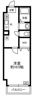 オーロラ三田【5階】の間取り