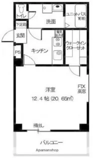 アビリティ上町弐番館【3階】の間取り