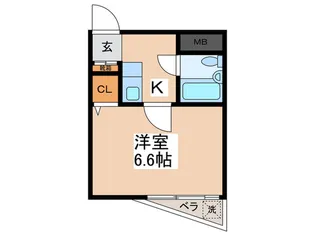 メゾン前城【2階】の間取り