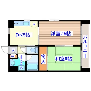 ボヌールI【3階】の間取り
