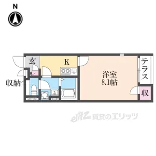 レオネクストトンノ【2階】の間取り