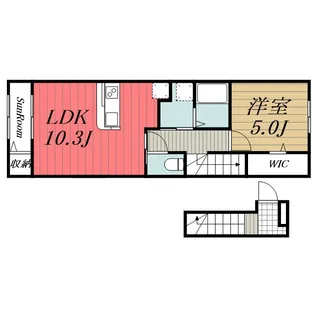 メゾンカルム ?【2階】の間取り